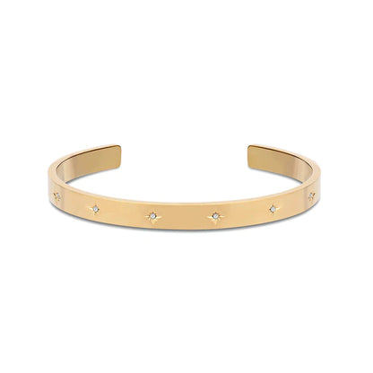 Glossy Armreif Armband Yasemen Store Schmuck Accessoires Edelstahl Stainless Steel 18K Vergoldet Gold jewel jewelry bracelet