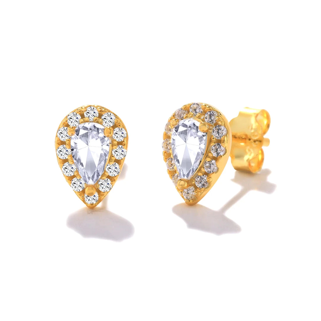 Malio Ohrstecker Ohrringe Ring Yasemen Store Schmuck Accessoires Stainless Steel Edelstahl 18K Vergoldet Gold jewel jewelry earrings