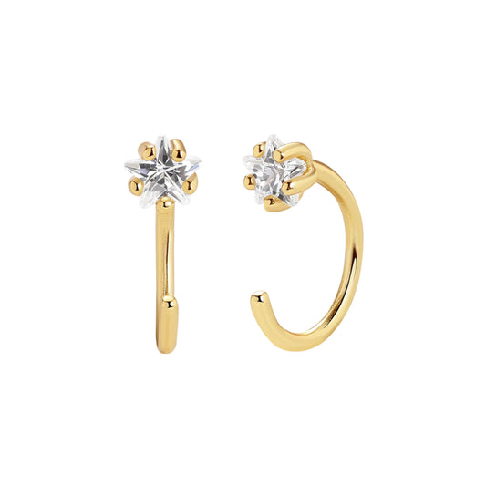 Melina Ohrring Ear Cuffs Yasemen Store Schmuck Accessoires 925 Sterling Silber Ohrringe Sterlingsilber Sterling Silver 18K Vergoldet Gold jewel jewelry earring ear cuffs