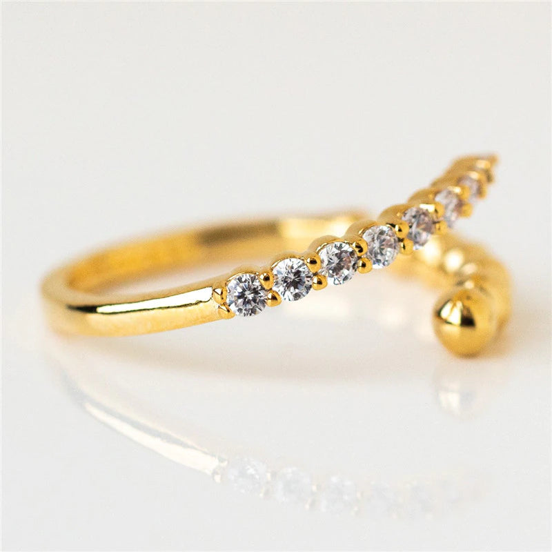 Nikos Ring Yasemen Store Schmuck Accessoires 925 Sterling Silber Sterlingsilber Sterling Silver 18K Vergoldet Gold jewel jewelry ring