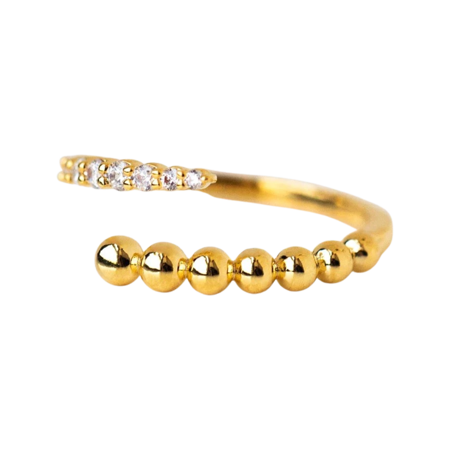 Nikos Ring Yasemen Store Schmuck Accessoires 925 Sterling Silber Sterlingsilber Sterling Silver 18K Vergoldet Gold jewel jewelry ring