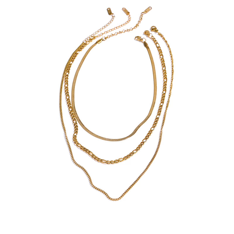 Nilep Kette Halskette Yasemen Store Schmuck Accessoires Ketten Stainless Steel Edelstahl Silver 18K Vergoldet Gold jewel jewelry chain