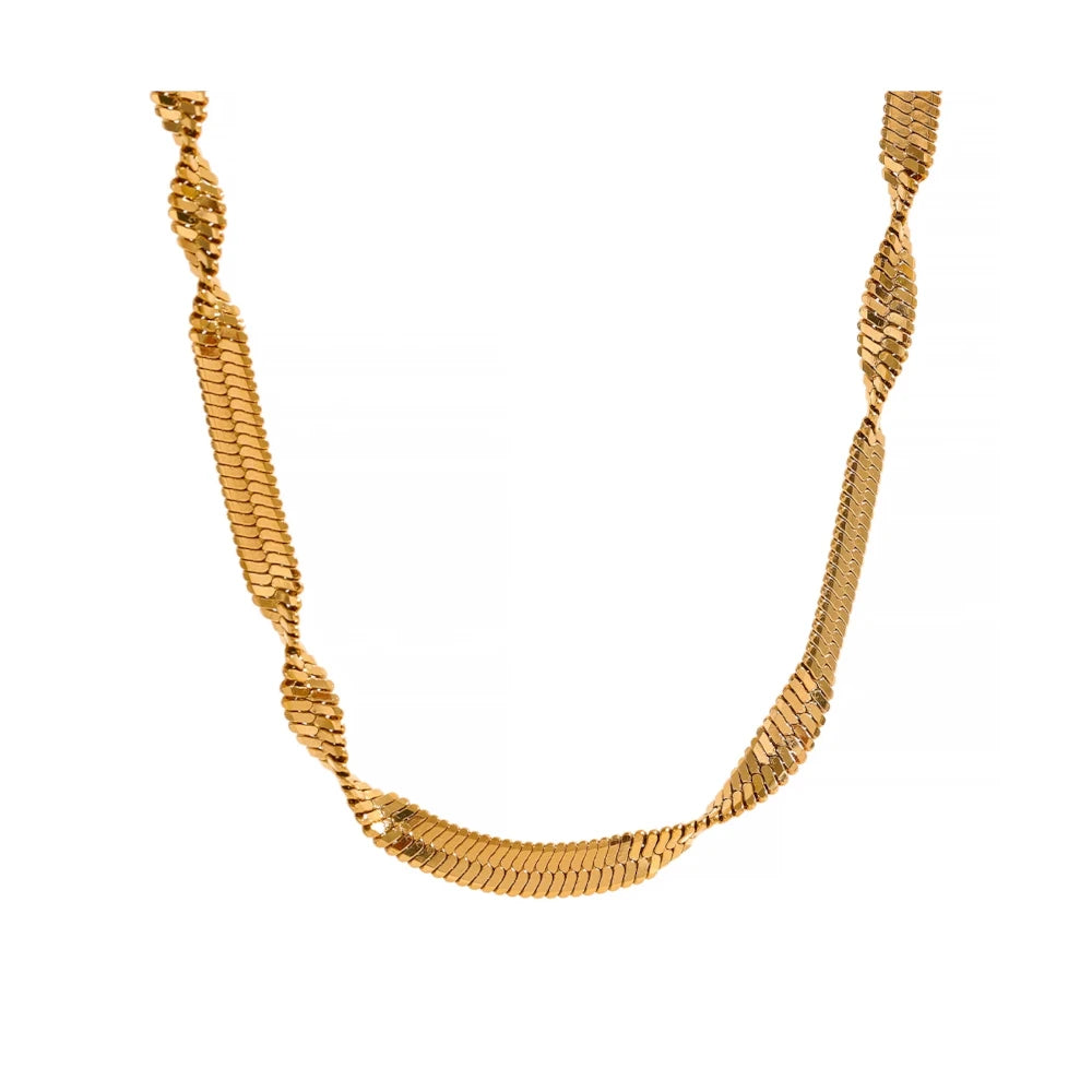 Sena Kette Halskette Yasemen Store Schmuck Accessoires Ketten Stainless Steel Edelstahl Silver 18K Vergoldet Gold jewel jewelry chain necklaces