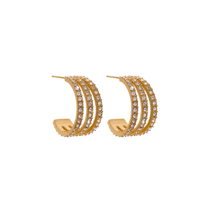 Tindra Ohrringe Yasemen Store Schmuck Accessoires Edelstahl Stainless Steel 18K Vergoldet Gold jewel jewelry earring