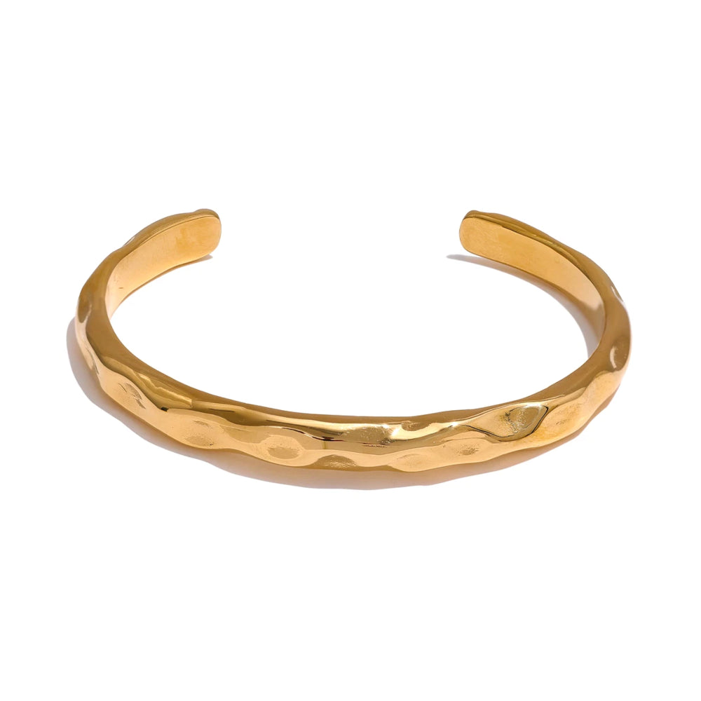 Viana Armreif Armband Yasemen Store Schmuck Accessoires Edelstahl Stainless Steel PVD Vergoldet Gold jewel jewelry bracelet