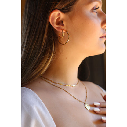 Victoria Ohrringe Yasemen Store Schmuck Accessoires Edelstahl Stainless Steel 18K Vergoldet Gold jewel jewelry earrings
