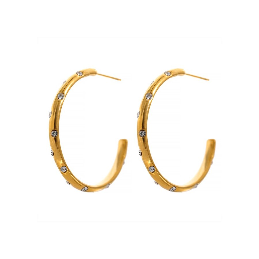 Victoria Ohrringe Yasemen Store Schmuck Accessoires Edelstahl Stainless Steel 18K Vergoldet Gold jewel jewelry earrings