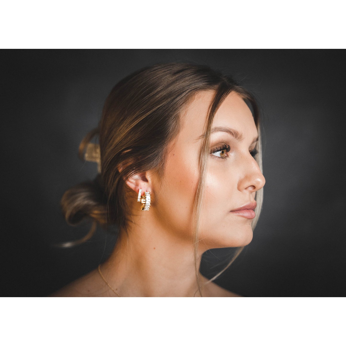 Adriana Glam Ohrringe Yasemen Store Ohrring Stainless Steel Edelstahl 14K vergoldet Gold earrings