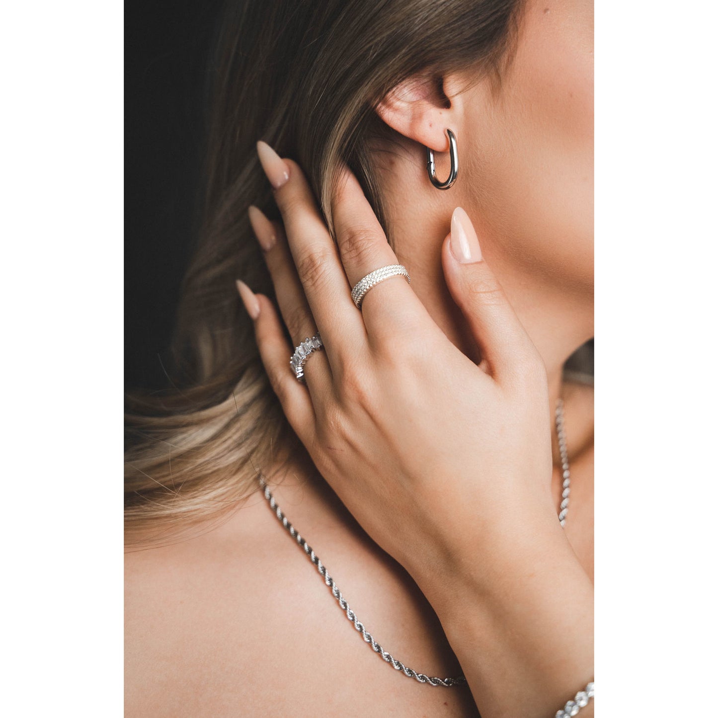 The Aura Ring Yasemen Store Schmuck Accessoires 925 Sterling Silber Zirkonia jewel jewelry ring silber