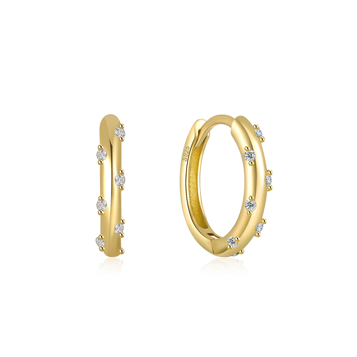 Lara Ohrringe Yasemen Store Schmuck Accessoires 925 Sterling Silber Sterlingsilber Sterling Silver 18K Vergoldet Gold jewel jewelry earring