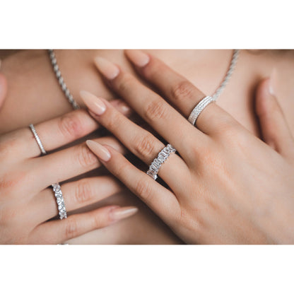 Kyle Ring Yasemen Store Schmuck Accessoires Ringe 925 Sterling Silber Sterlingsilber Sterling Silver Zirkonia jewel jewelry ring