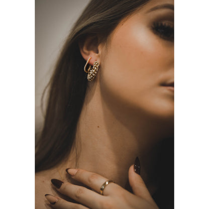 Isabel Ohrringe Yasemen Store Schmuck Accessoires Edelstahl Stainless Steel 14K Vergoldet Gold jewel jewelry earring
