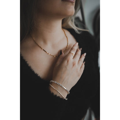 Mila Armband Yasemen Store Schmuck Accessoires Edelstahl Stainless Steel 14K Vergoldet Gold jewel jewelry bracelet